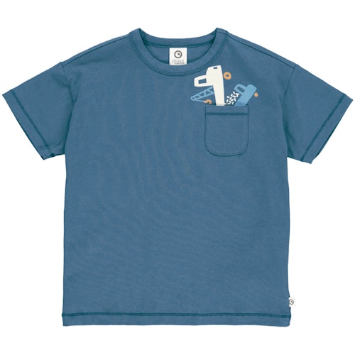 Lässiges T-Shirt großer Rückenprint