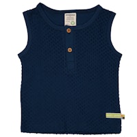 Weiches Frottee Top Pünktchen Design