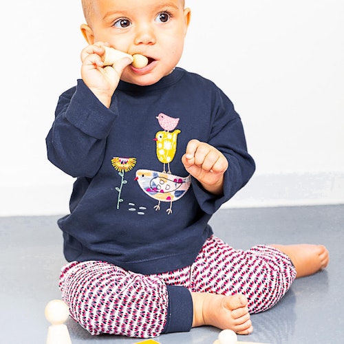 Leichte Babyhose Tiger im Dschungel