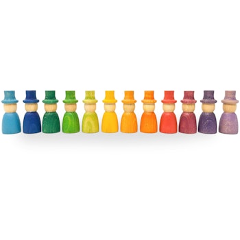 Wizards – 12 bunte Holzfiguren ab 10 Monate