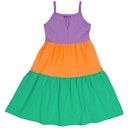 Vorschaubild Ärmelloses Flatterkleid Blümchen