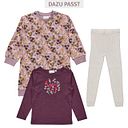 Vorschaubild Kleid Sense Organics langarm Bio-Baumwolle Motiv