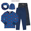 Vorschaubild Weiches Langarmshirt Feuerwehrauto