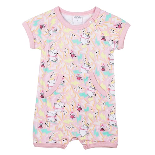 Kurzer Beachbody Mumin-Motive Blumen