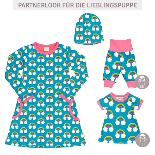 Bio Stoffpuppe Baby Mädchen 45 cm