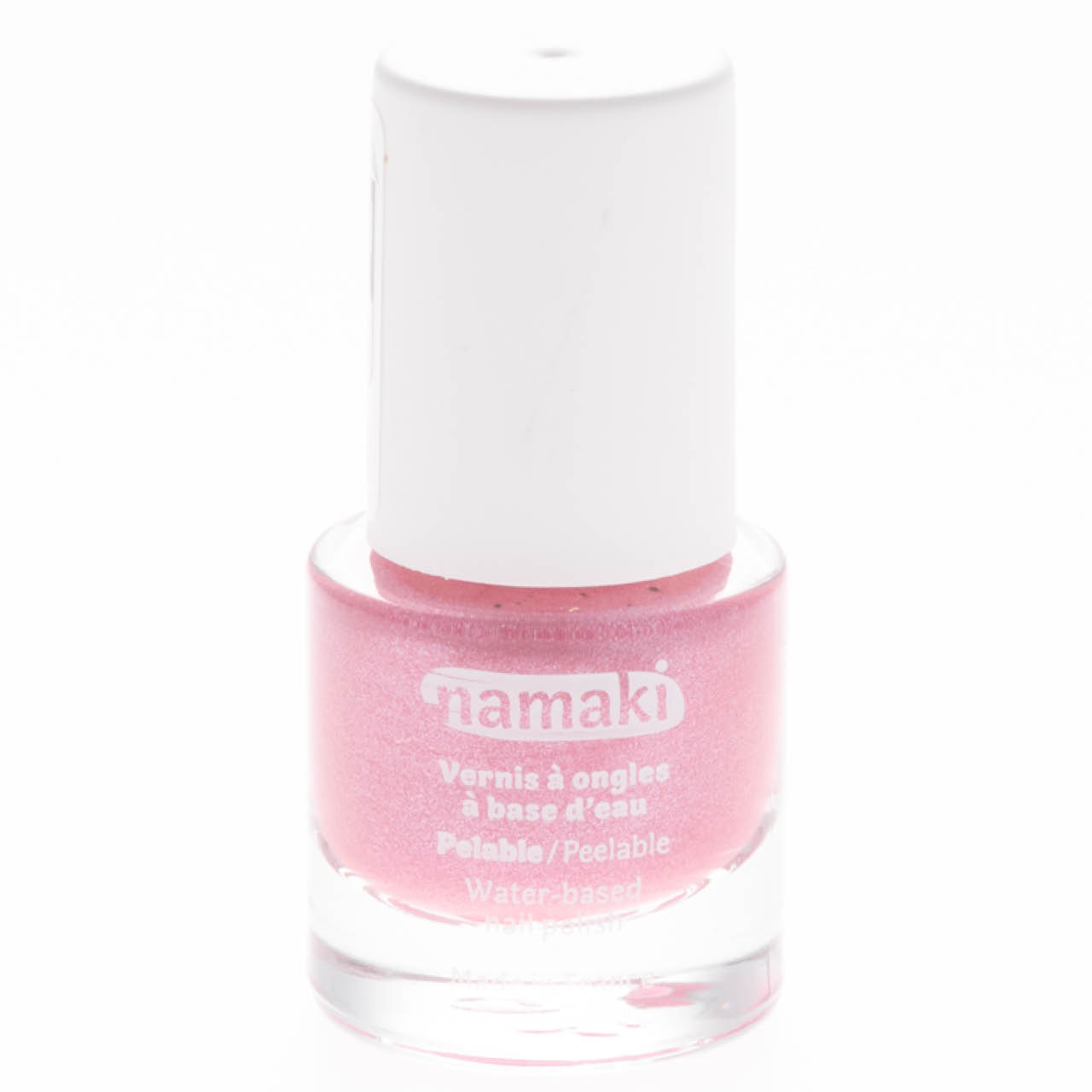 Kinder Nagellack auf Wasserbasis – Glitzer-Pink