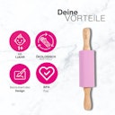 Vorschaubild Knetrolle Flieder