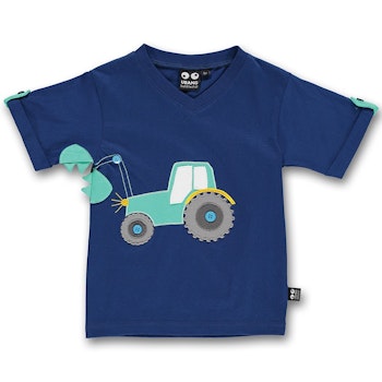 Cooles Jungen T-Shirt Traktor sand