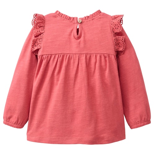Festliches Langarmshirt Rüschen