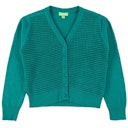 Vorschaubild Strickjacke Ripp-Bündchen