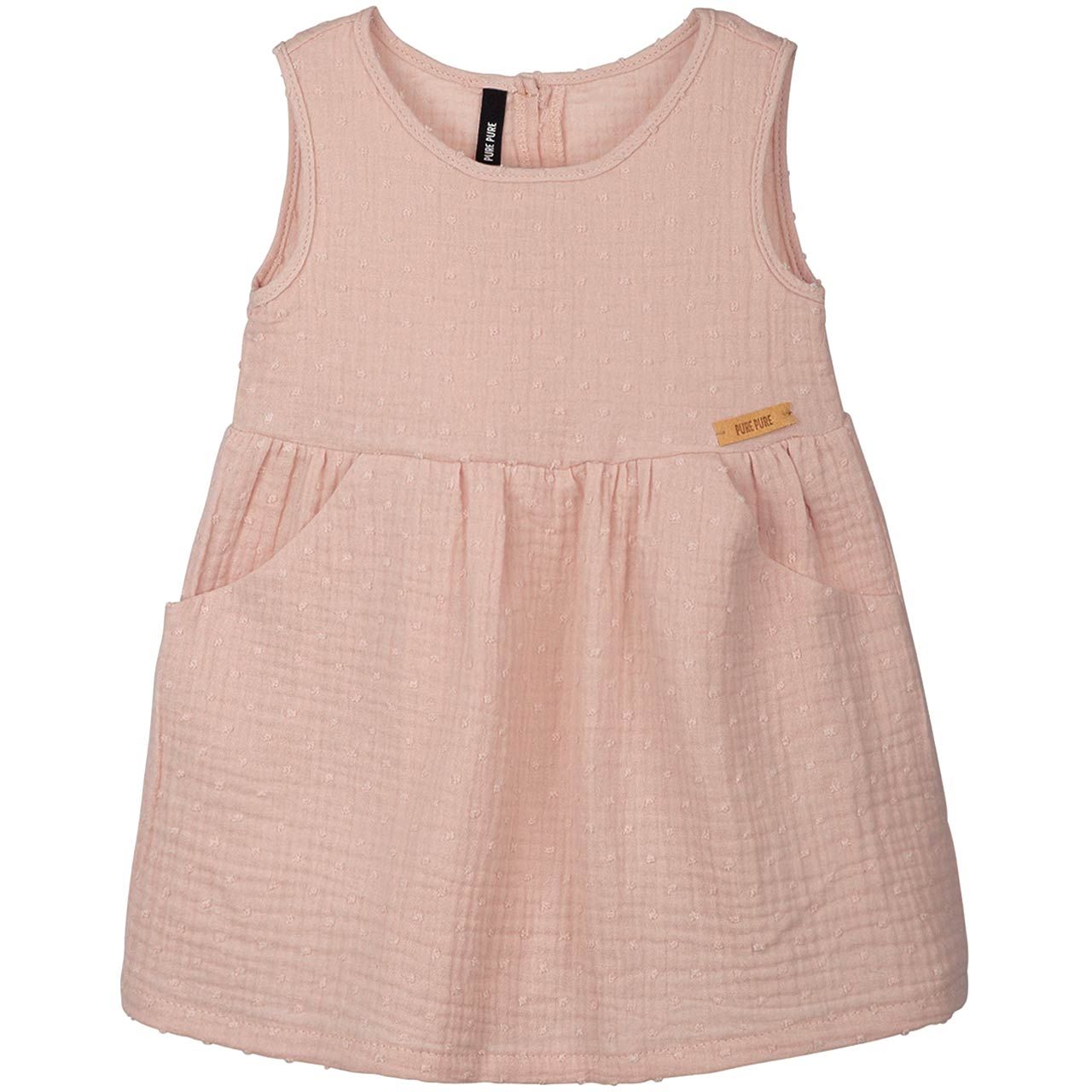 Kleid Pure Pure Leinen ohne Arm Motiv