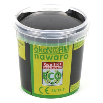 Ökonorm Fingerfarben schwarz Becher 150g
