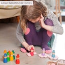 Vorschaubild Wizards – 12 bunte Holzfiguren ab 10 Monate