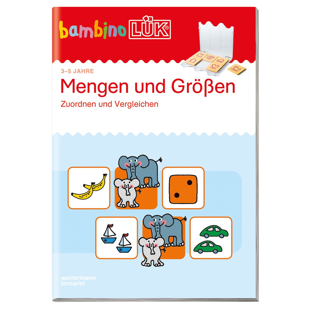 bambinoLÜK Übungsheft - Mengen, Größen vergleichen, 3-5 J.