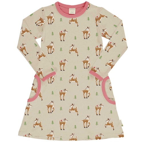 Langarmkleid mit Taschen Einhörner