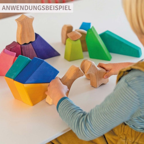 Bauspiel Regenbogenlöwe – 27 Teile