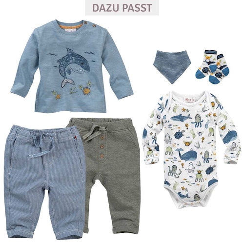 Leichte Babysöckchen Unterwasserwelt