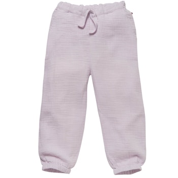 Leichte Kinder Musselin Hose taubenblau