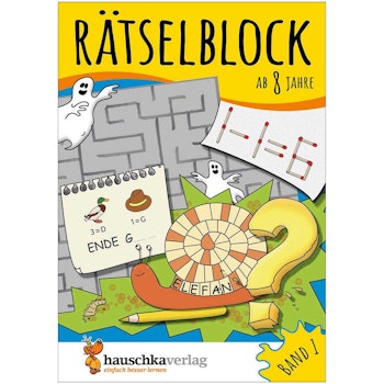 Rätselblock – Rätselspaß für Kinder ab 8 Jahre Bd 1