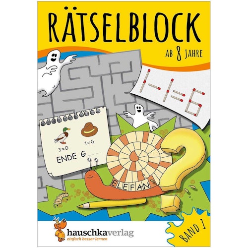 Rätselblock – Rätselspaß für Kinder ab 8 Jahre Bd 1