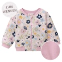 Vorschaubild Wende Sweatjacke Blumen