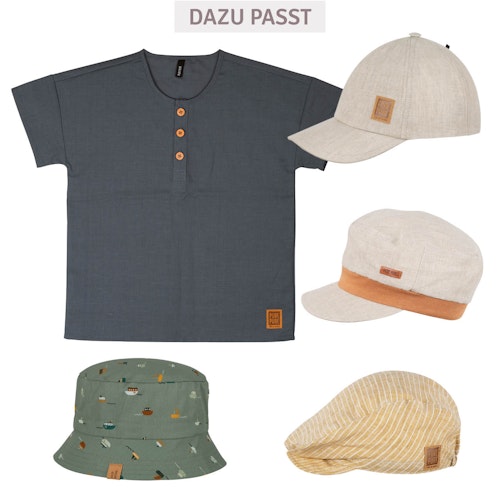 Musselin Shirt kurzarm