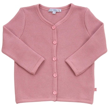Hochwertige Strickjacke rosenholz