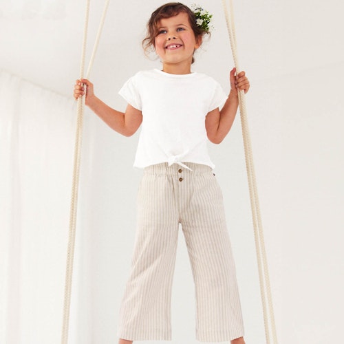 Weite 7/8 Jeans Hose