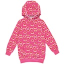 Vorschaubild Sportliches Hoodie Sweatkleid Herzen
