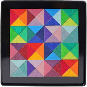 Magnetspiel Dreiecke Grimms, 64 Teile (16 x 16 cm)