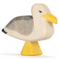 Möwe Holzfigur 4 cm hoch