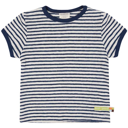 Leichtes Leinen Shirt kurzarm Streifen