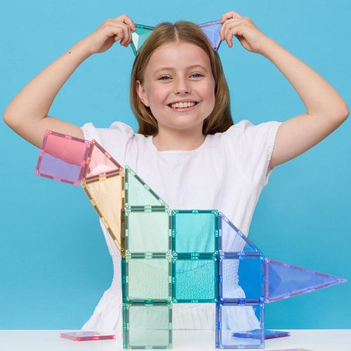 Connetix Magnetbausteine Starterset 56 Teile – pastell