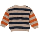 Vorschaubild Geringelter Strickpullover