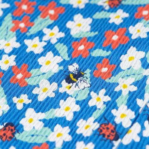 Leichter Sommer Strampler Punkte