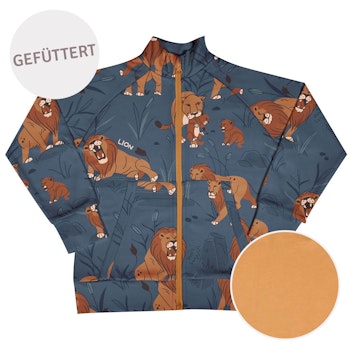 Gefütterte Jacke Nashorn khaki