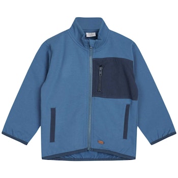 Jacke mit Reißverschluss blau