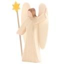 Vorschaubild Engel mit Stern 12 cm für Miniatur Weihnachtskrippe 12 cm