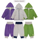 Vorschaubild Kuschelige Jacke Baumwoll-Fleece