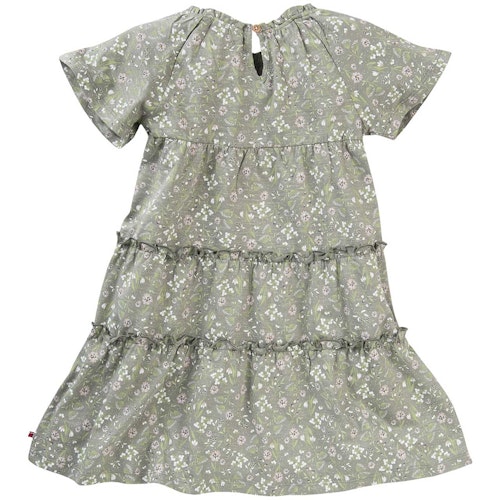 Stufenkleid kurzarm Frühlingswiese