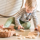 Vorschaubild Nins®, Rings & Coins natur – 60 tlg. Set ab 18 Monaten