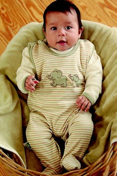Stramplerkombi "Elefant" incl. Shirt