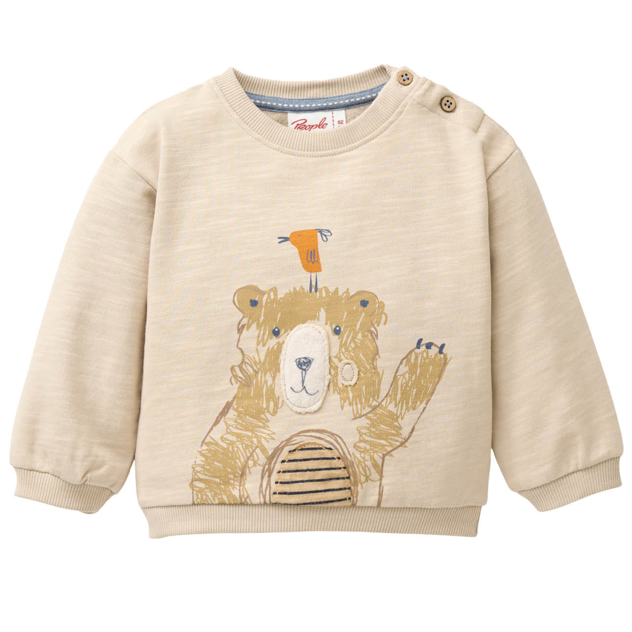 Weiches Sweatshirt arktische Tiere
