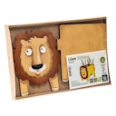 Vorschaubild Stiftehalter Löwe – Holz Stiftebox mit Stecksystem