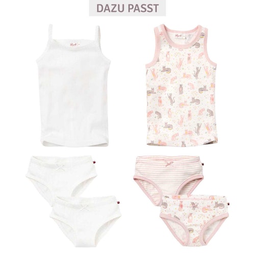 Pointelle Slips Doppelpack weiß 104