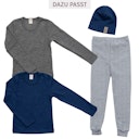 Vorschaubild Wolle Seide Leggings Bündchen