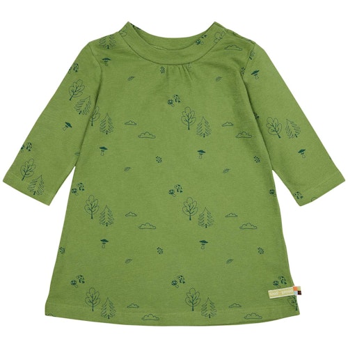 Jaquard Kleid langarm