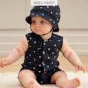 Vorschaubild Jersey Babyhut Segelboote