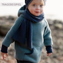 Vorschaubild Fleece Pullover Kapuze Wolle
