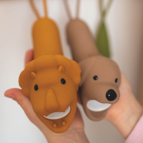 LED Taschenlampe mit Akku Hund